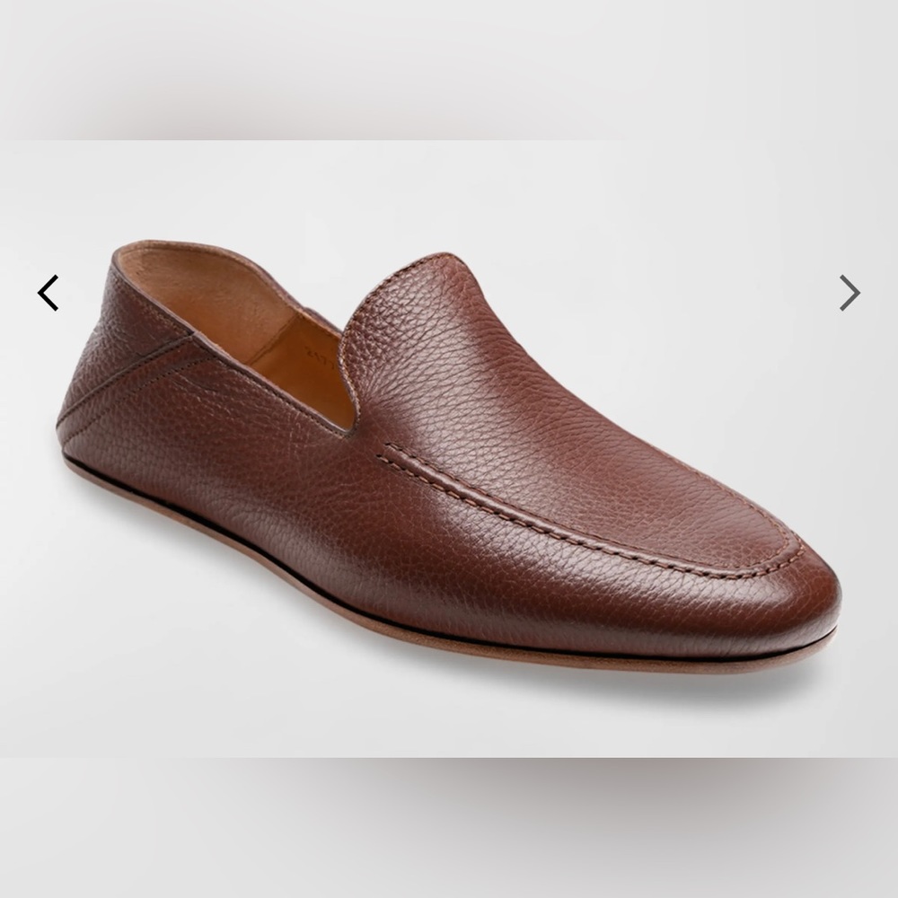 Brand new Magnanni leather slipper loafers with hard sole. NO BOX